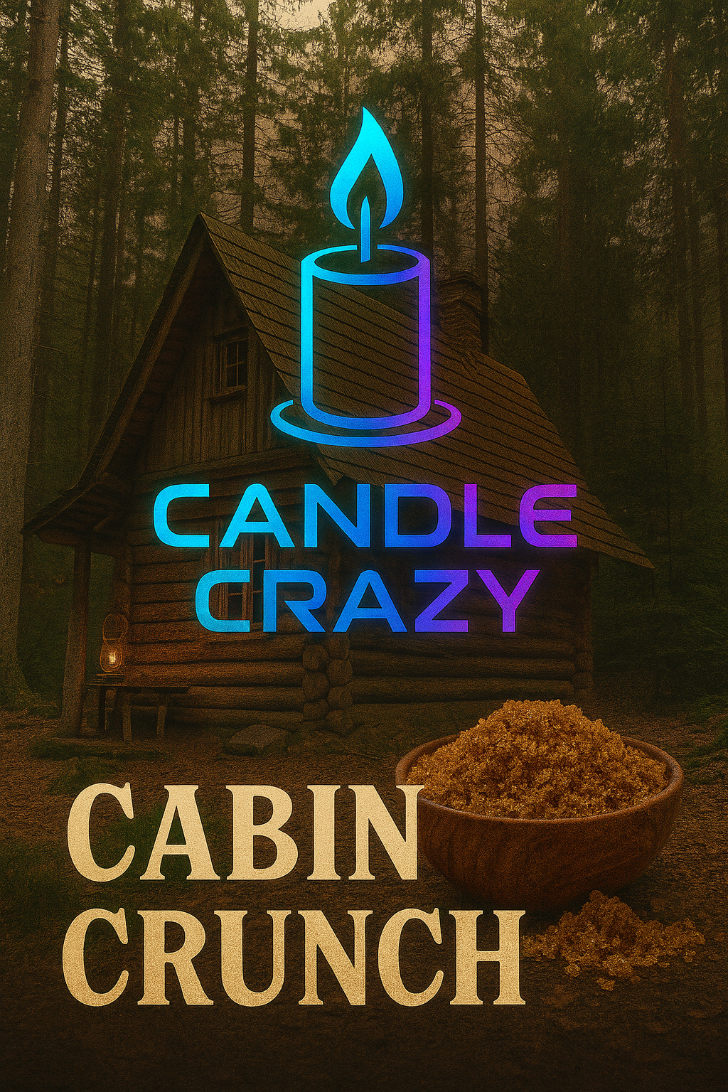 Cabin Crunch By Candle Crazy 4oz