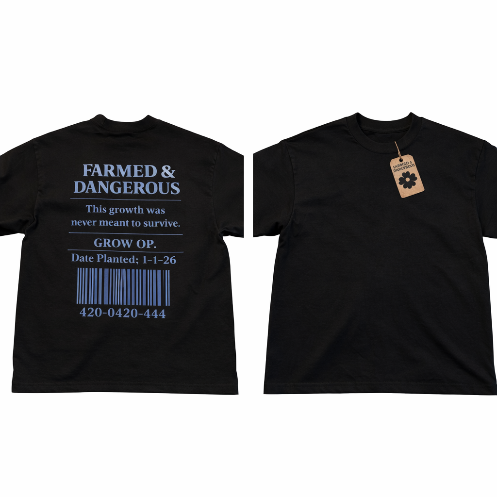 🌱Grow Op. — Farmed & Dangerous Box Crop Tee II