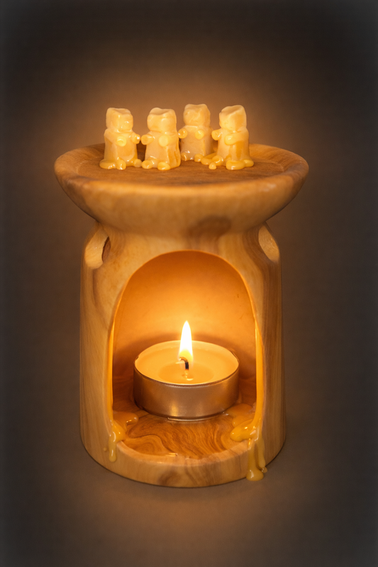 Candle Crazy Tiny Bear Wax Melt Burner Bundle