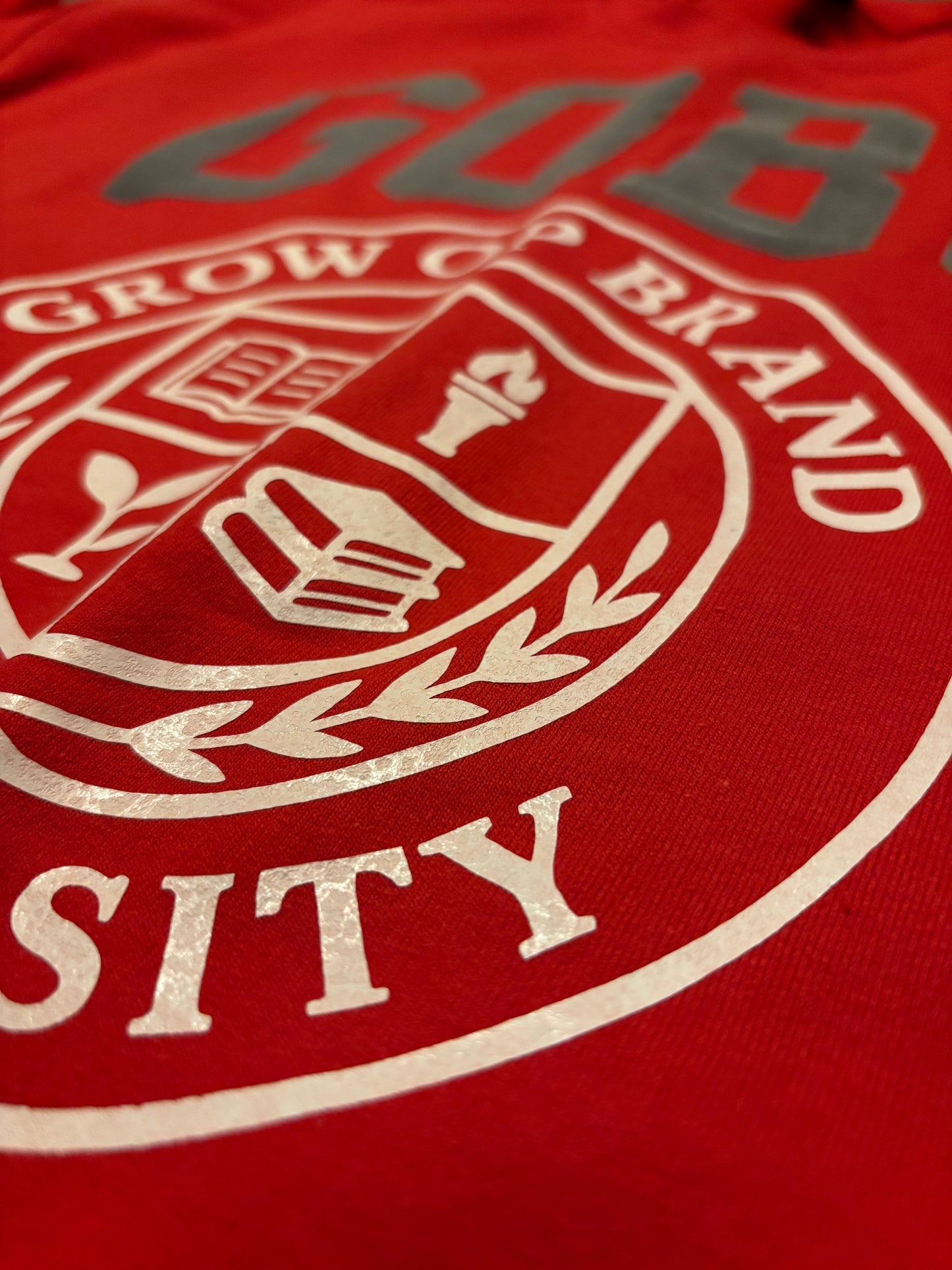 GOBU Collegiate Crewneck (Scarlet Edition)