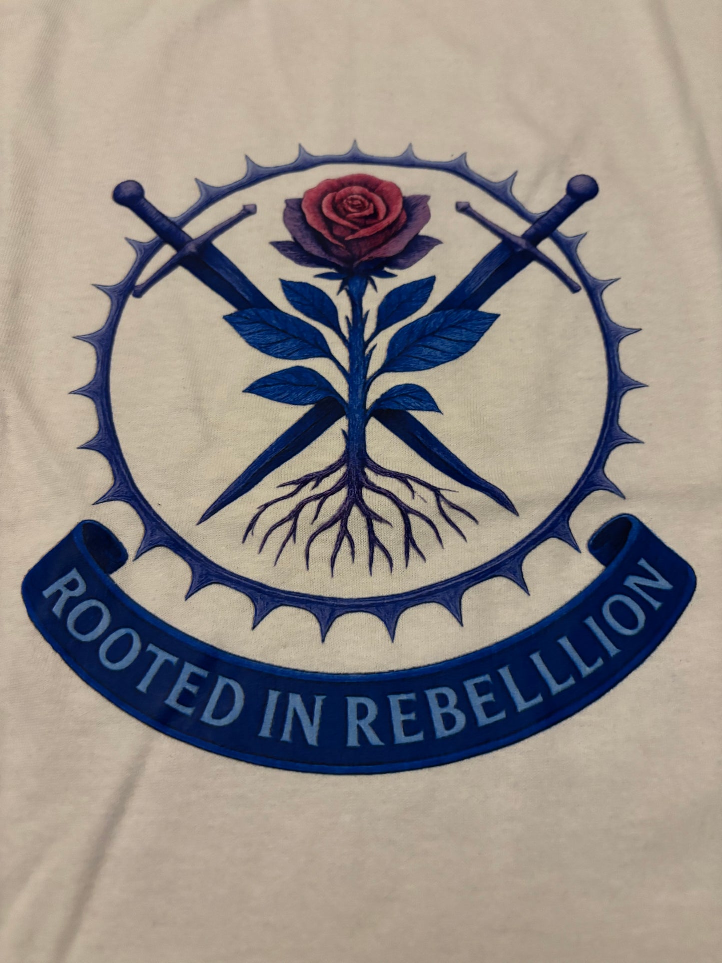 Rooted in Rebellion Tee (White Frost Edition)