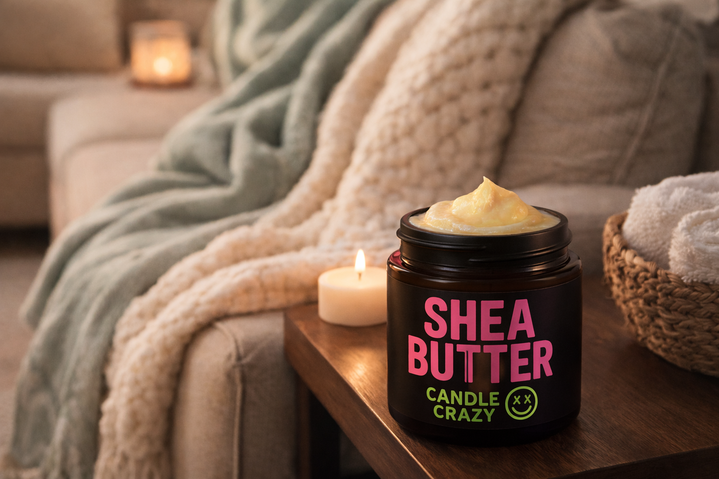 Candle Crazy “Calm Body Drift”Shea Butter *infused