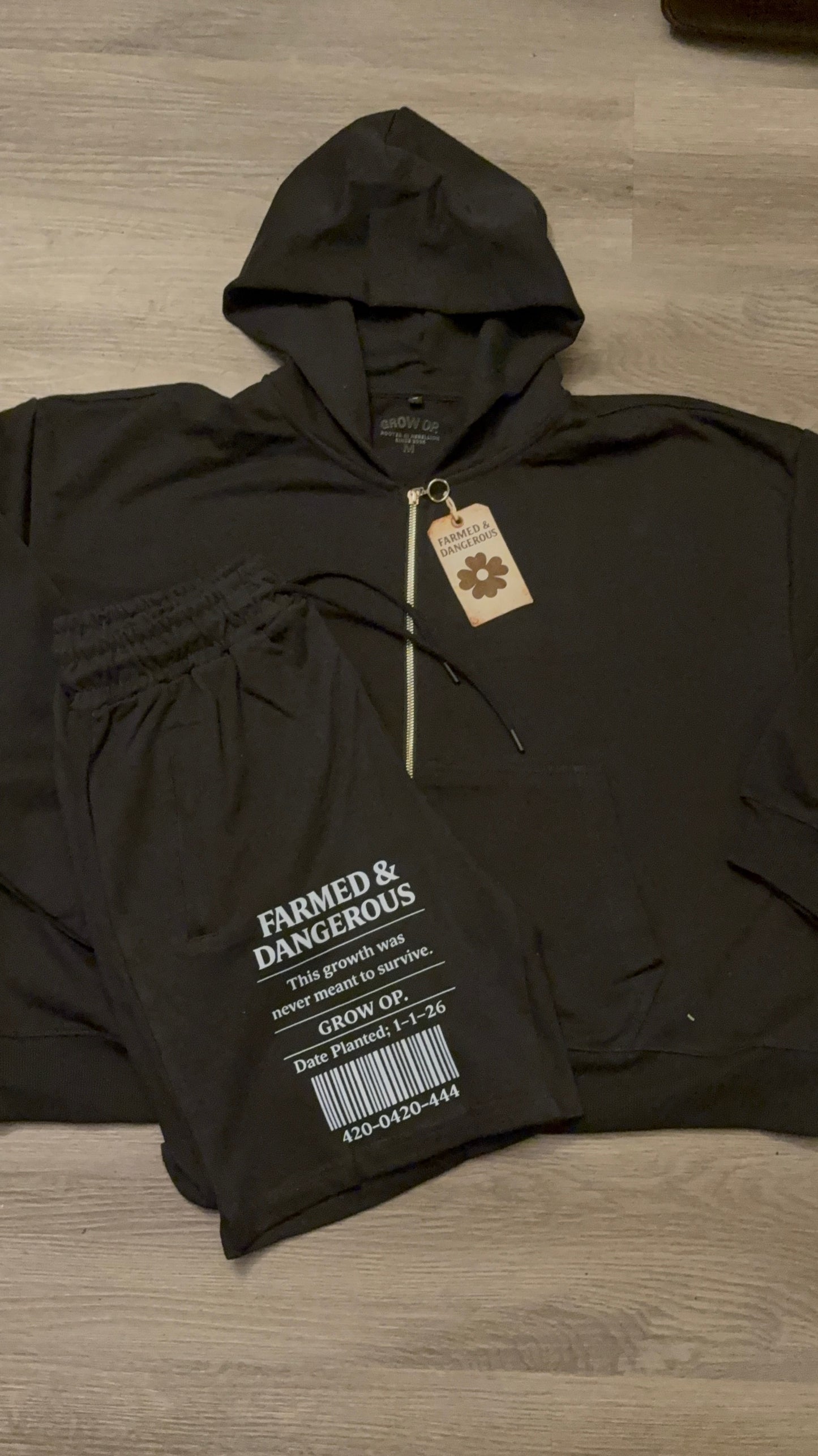 Grow Op. | Farmed & Dangerous Set Black/Cream