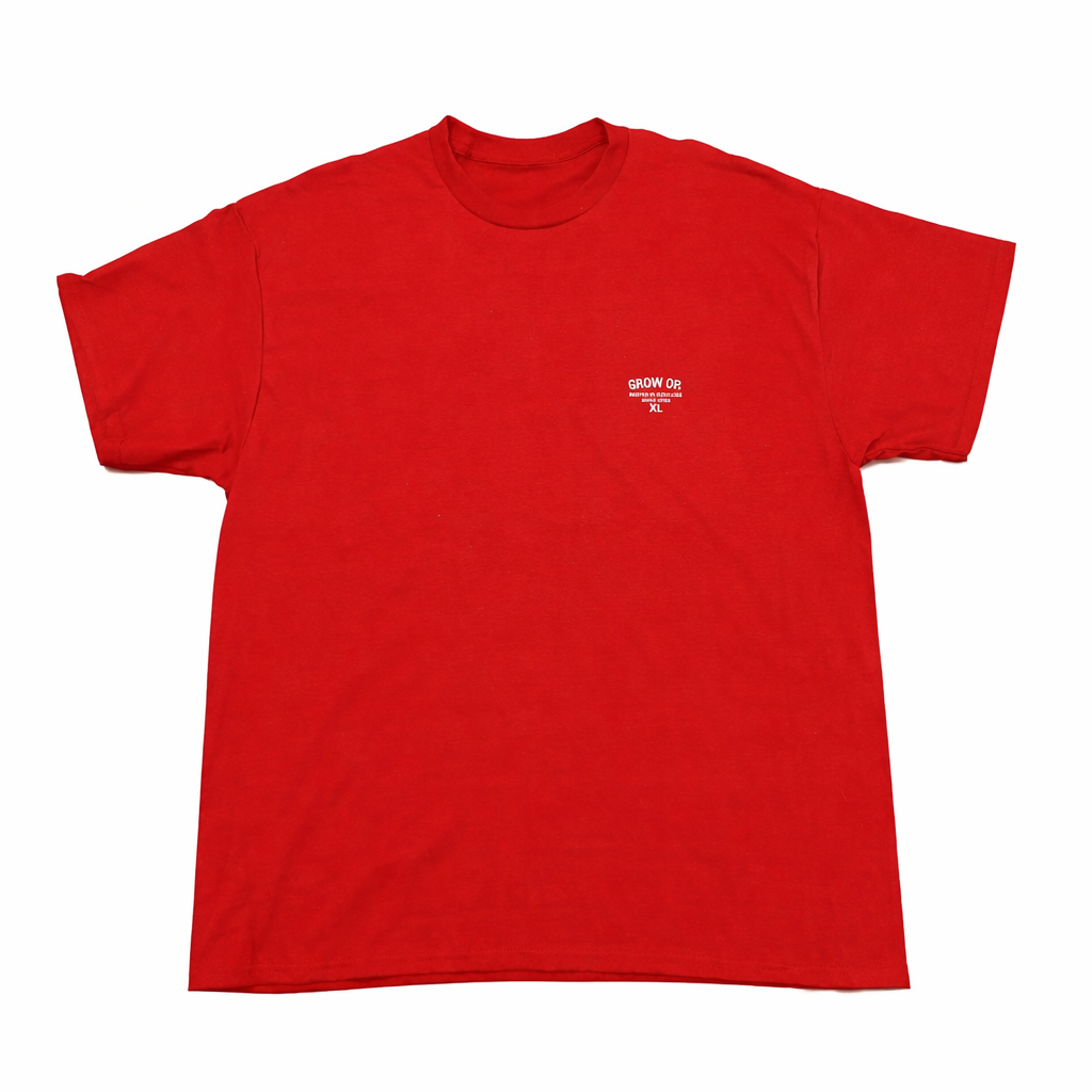 GROW OP. “ROOTED IN REBELLION” ESSENTIAL TEE