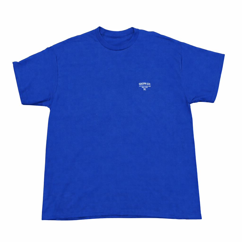 GROW OP. “ROOTED IN REBELLION” ESSENTIAL TEE