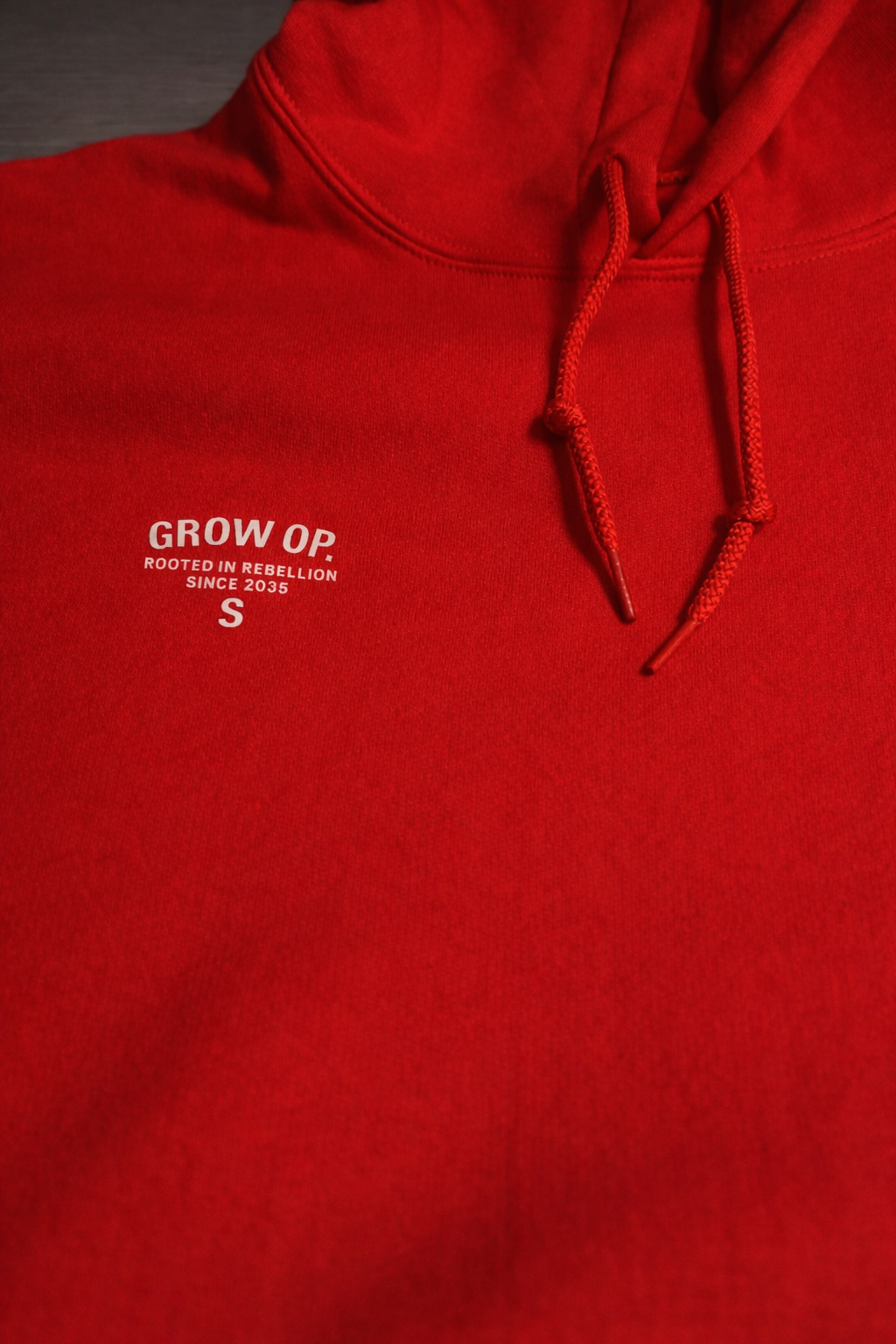 Grow Op. Rooted Hoodie – Red