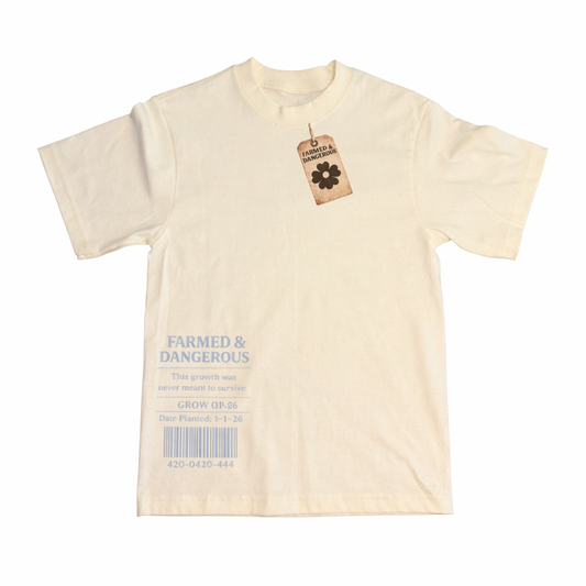 🌱 FARMED & DANGEROUS Box Crop Tee