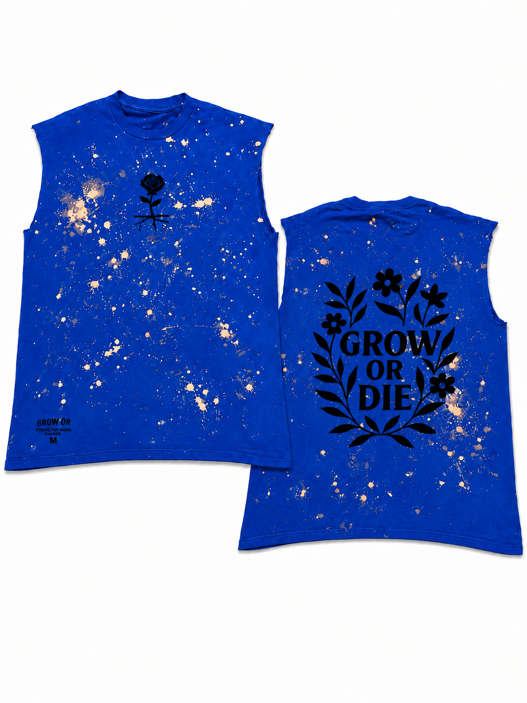 Grow Or Die™ Hand-Dyed Cutoff
Blackout