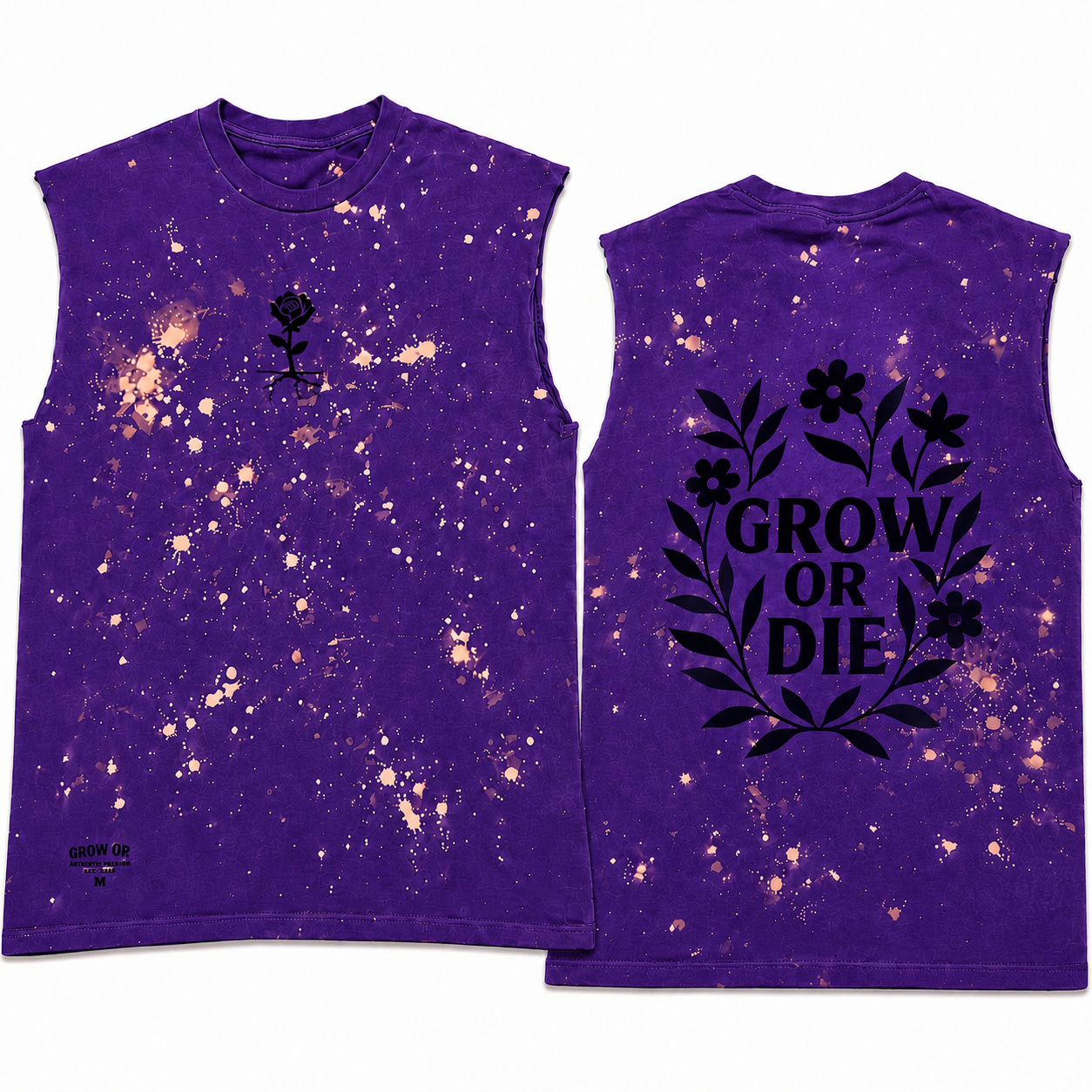 Grow Or Die™ Hand-Dyed Cutoff
Blackout