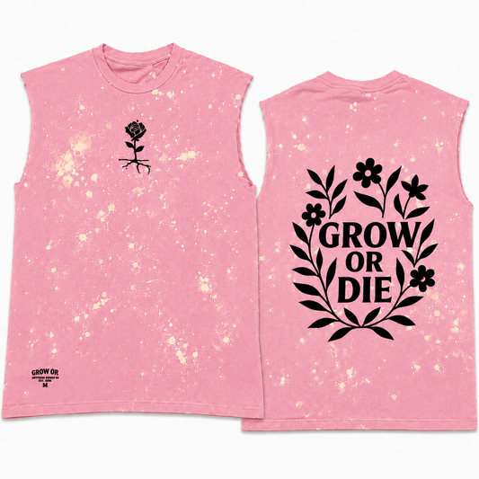 Grow Or Die™ Hand-Dyed Cutoff
Blackout
