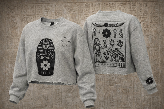 King Tut’s Tomb Cropped Crewneck